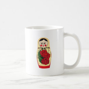 Matrjoška doll   2 x image coffee mug