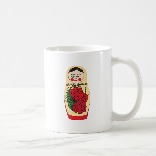 Matrjoška doll | 2 x image coffee mug (Right)