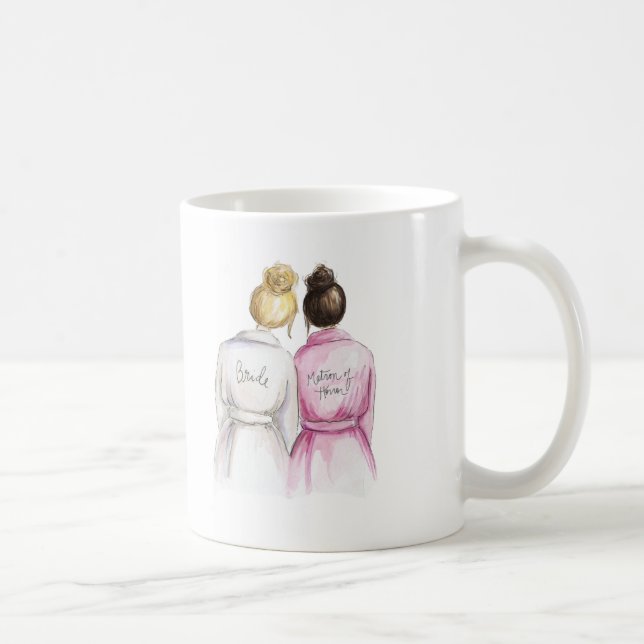 Matron? Mug Blonde Bride Dark Brunette Maid (Right)