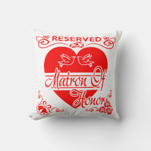 Matron of Honor's Wedding Cushion