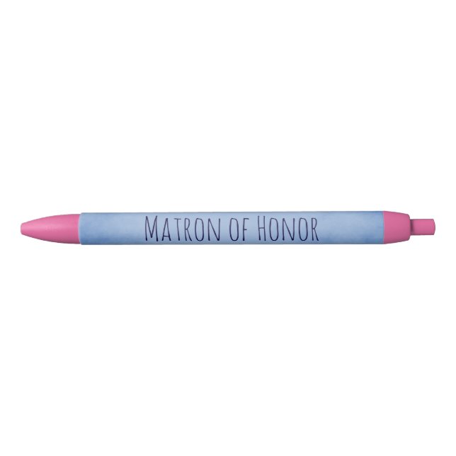 Matron of Honour Black Ink Pen (Front)