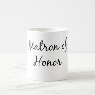 matron of honour mug