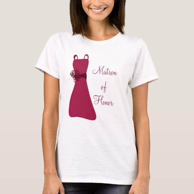 Matron of Honour T-Shirt (Front)