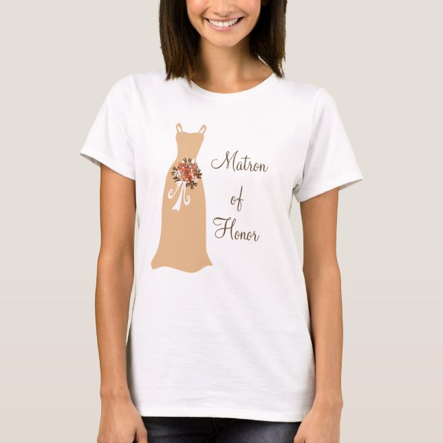 Matron of Honour T-Shirt (Front)