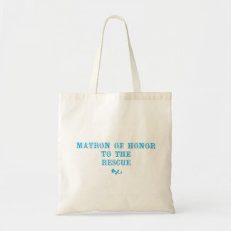 Matron of Honour Tote Aqua Bag
