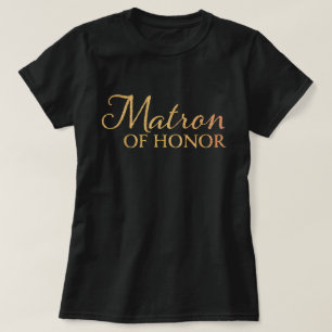 Matron of Honour - Wedding tshirts