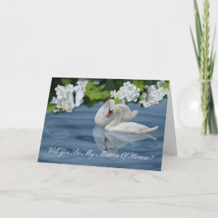 Matron Of Honour - Will You Be My Matron Of Honour Invitation
