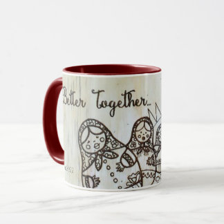 Matroshka Ukrainian Nesting Dolls  Mug