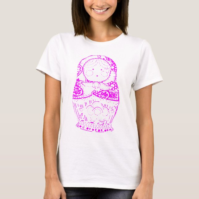 Matryoshka Babushka T-Shirt (Front)