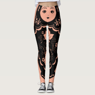 Matryoshka Doll Leggings