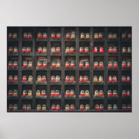 Matryoshka doll lot on shelf