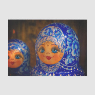 Matryoshka Doll Tissue Paper