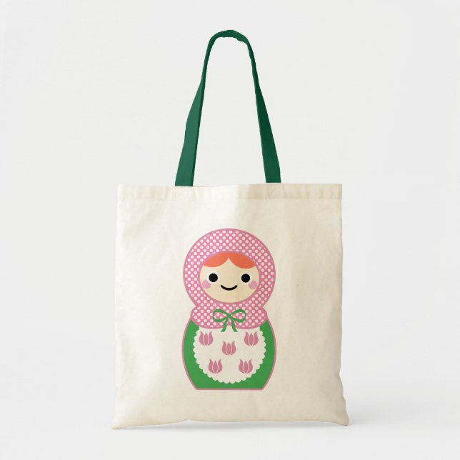 Matryoshka Doll Tote Bag (Front)