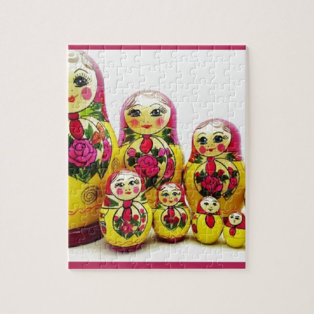 Matryoshka Dolls Jigsaw Puzzle (Vertical)