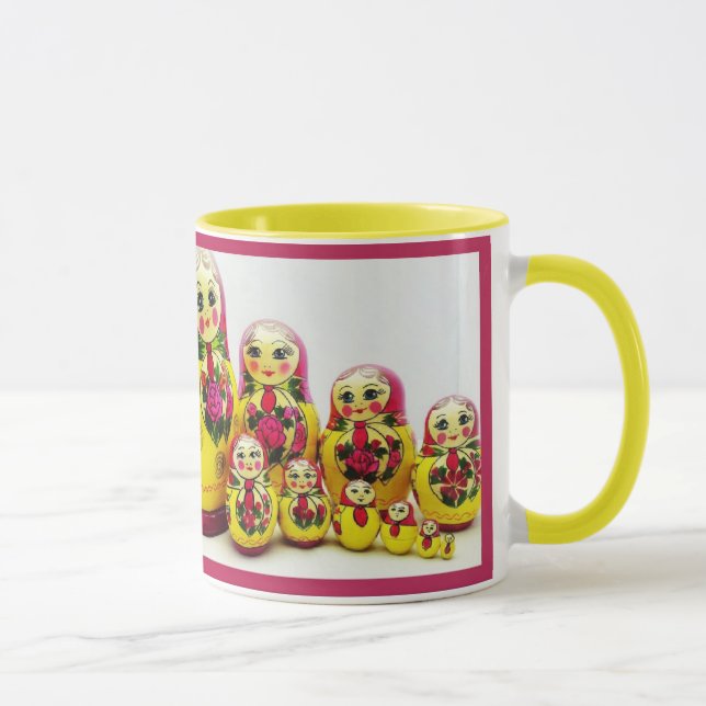 Matryoshka Dolls Mug (Right)