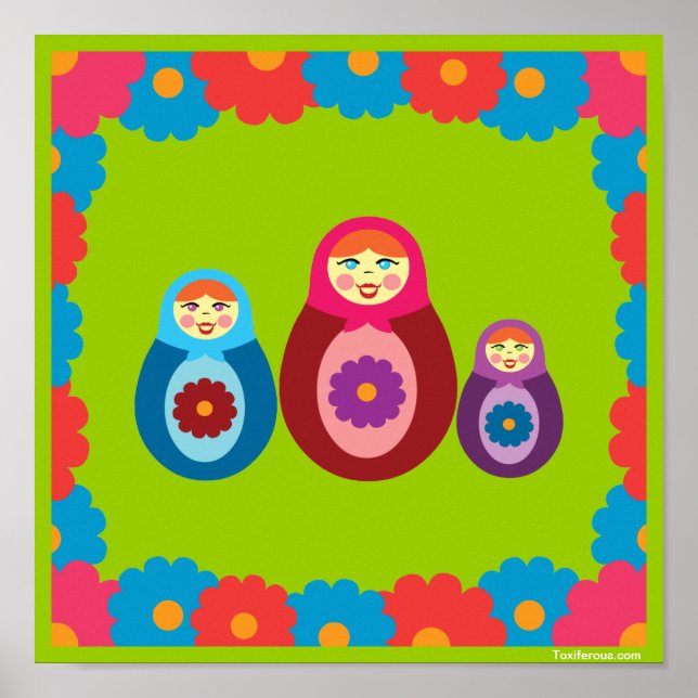 Matryoshka Dolls Poster (Front)