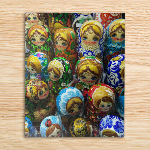 Matryoshka Dolls Souvenir Kiosk Travel Photo Jigsaw Puzzle