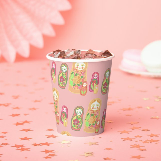 Matryoshka Paper Cups (Insitu)