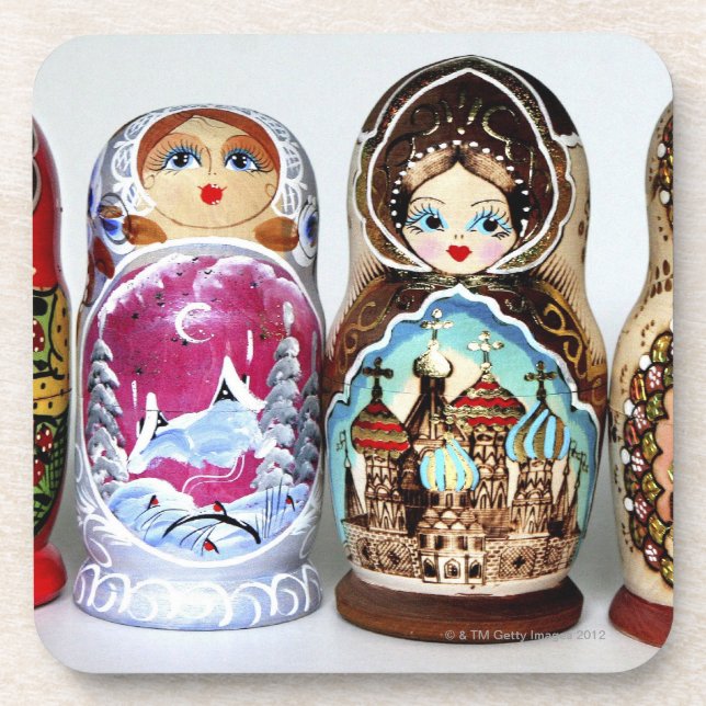 Matryoshkas Coaster (Front)