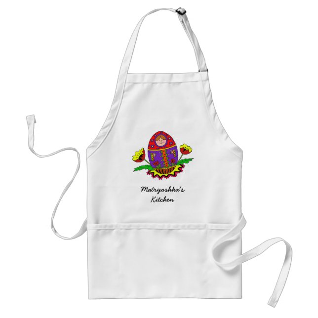 Matryoshka's Kitchen Standard Apron (Front)