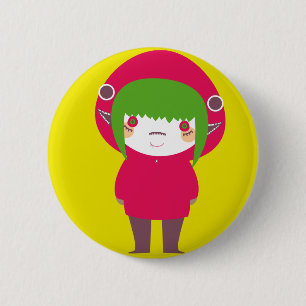 Matryoska (Pin) 6 Cm Round Badge