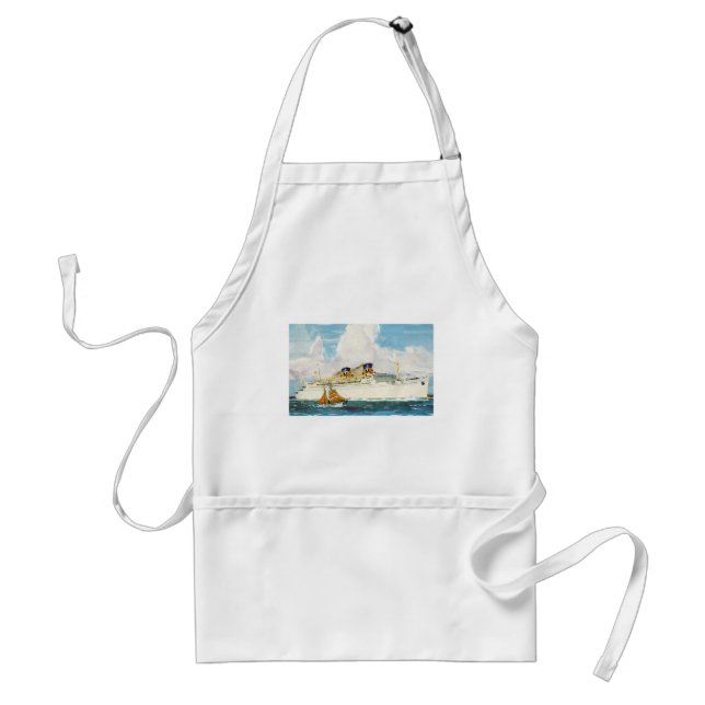 Matson Liner to Hawaii Standard Apron (Front)