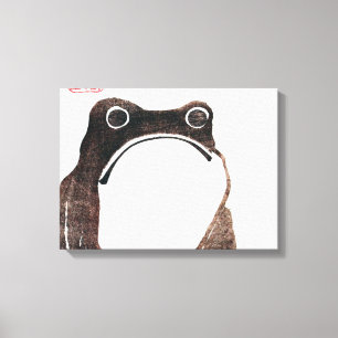 Matsumoto Hoji Frog Canvas Print