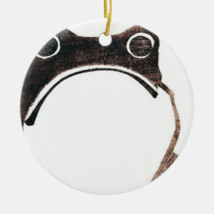 Matsumoto Hoji Frog Ceramic Tree Decoration
