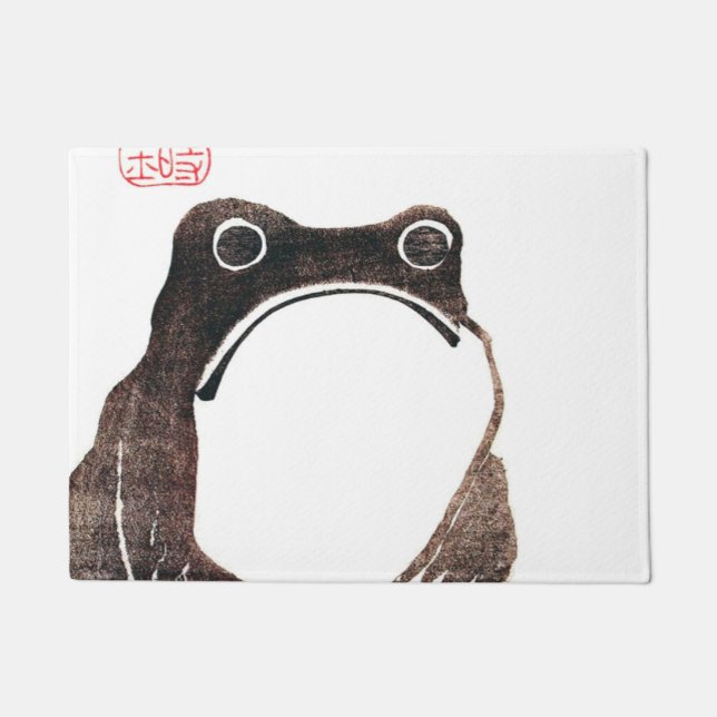 Matsumoto Hoji Frog Doormat (Front)