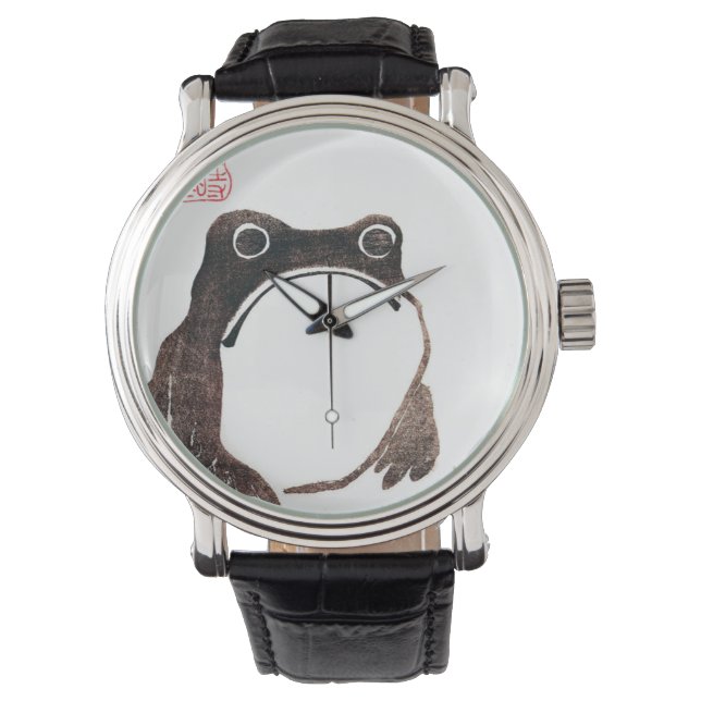 Matsumoto Hoji Frog Watch (Front)