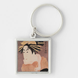 Matsumoto Yonesaburo in the role of the courtesan Key Ring