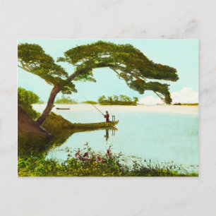 Matsuyama Ehime Japan Vintage 松山市 Postcard