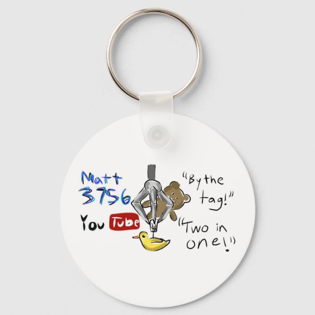 Matt3756 keychain - art (Front)