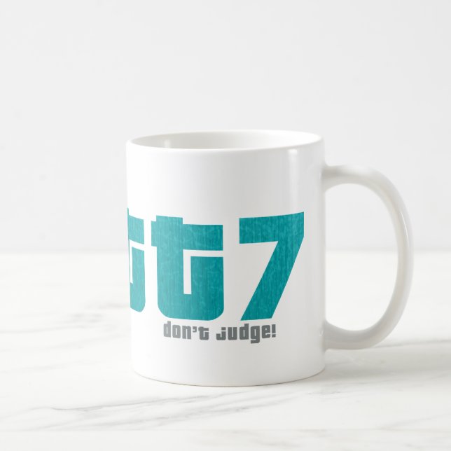 Matt7 -Don't judge Mug (Right)