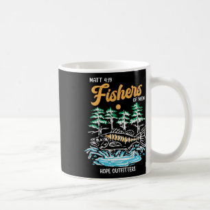 Matt 419 Fishers Of Men Christian Fishing Fathers  Coffee Mug