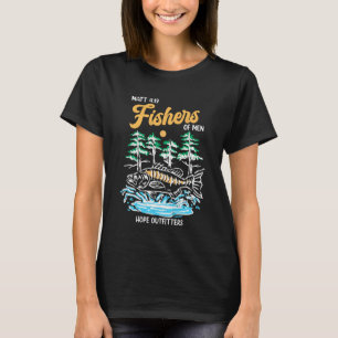 Matt 419 Fishers of Men Christian Fishing Fathers T-Shirt