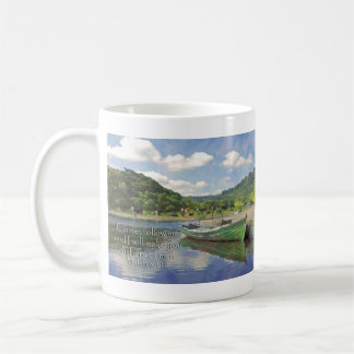 Matt. 4:19 Come follow Me...fishers of men Coffee Mug