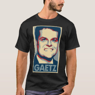 Matt Gaetz Poster Political Parody T-Shirt