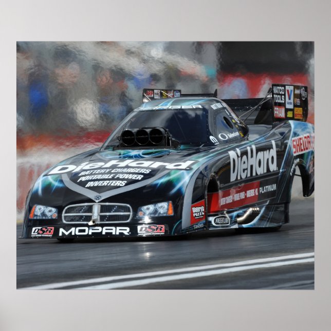 Matt Hagan Die Hard Funny Car Print (Front)