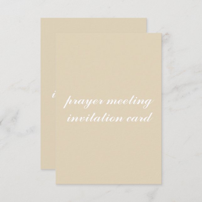 matte 3.5"x5", standard white envelope included invitation (Front/Back)