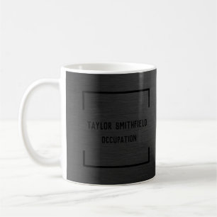 Matte Black Coffee Mug