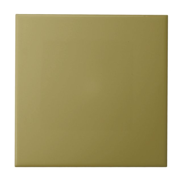 Matte Brass Square Kitchen and Bathroom Tile (Front)