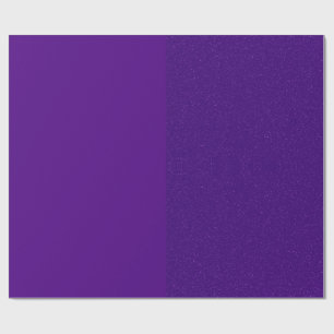 Matte & Glitter Purple Custom Wrap Wrapping Paper