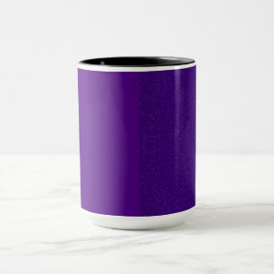 Matte + Noise Split Purple Coffee Mug – Customise