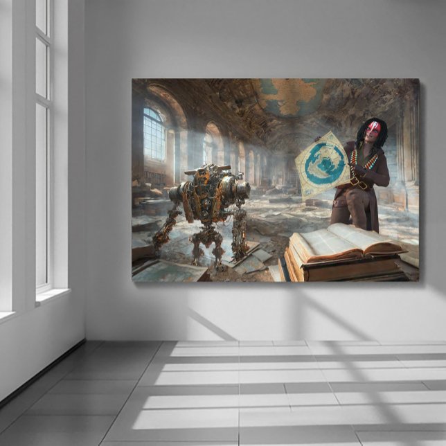 Matte print - Cartographer of lost worlds  (Creator Uploaded)