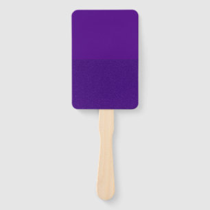 Matte-Top Noise-Bottom Purple Paddle Fan (Custom)