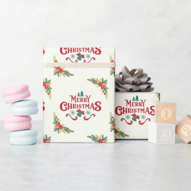 Matte Wrapping Paper (Baby Shower)