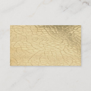 Matted gold stone Business Card