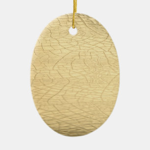 Matted gold stone Ornament