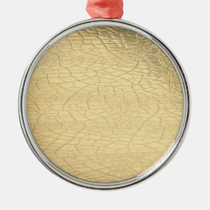 Matted gold stone Ornament